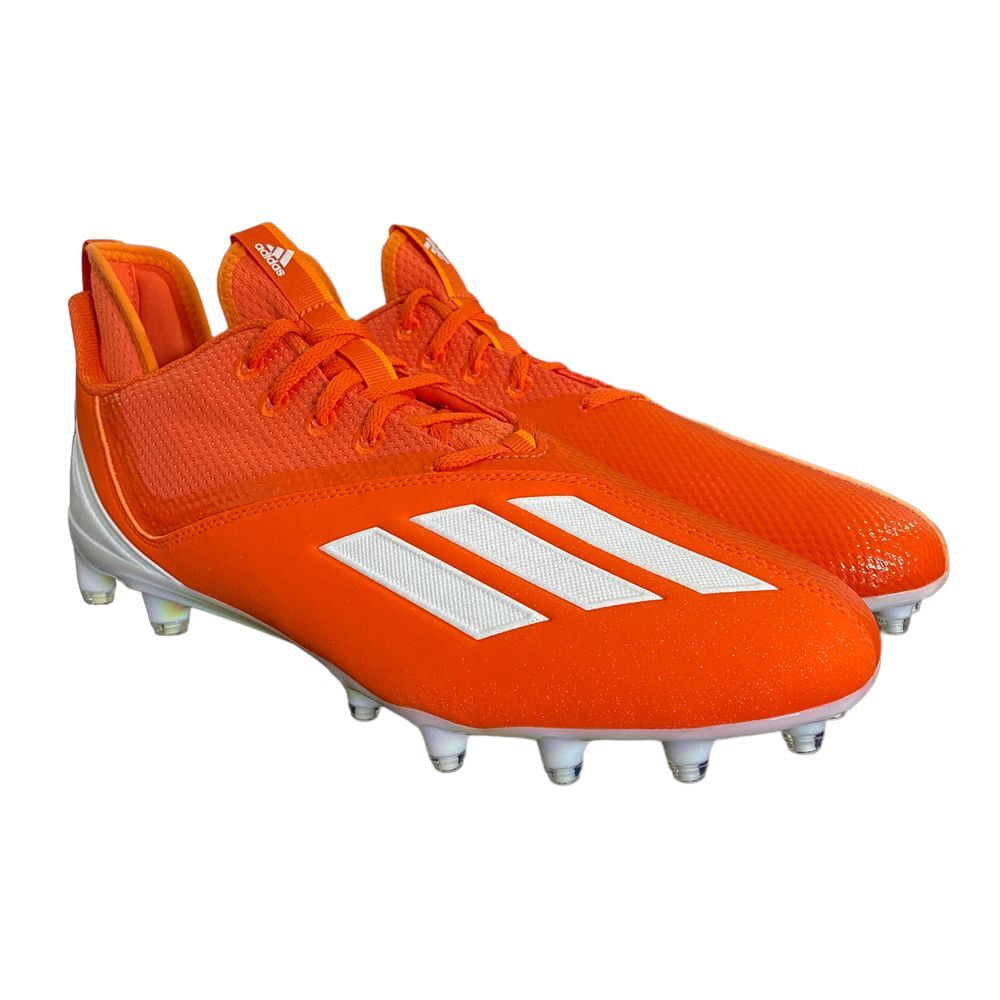 Adidas Adizero‎ Scorch 2 SM Orange Football Cleats Men's Size 12.5 GZ0405